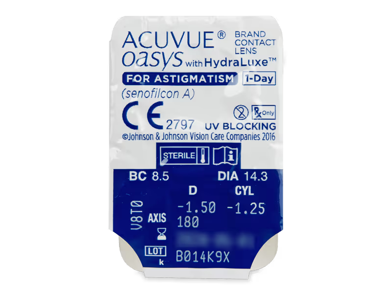 Acuvue Oasys Astigmatism Lenses