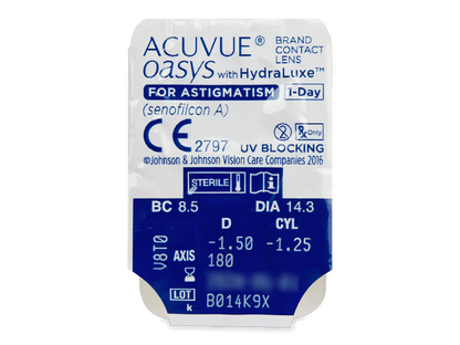 Acuvue Oasys Astigmatism Lenses