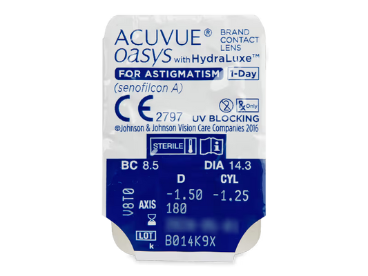 Acuvue Oasys Astigmatism Lenses