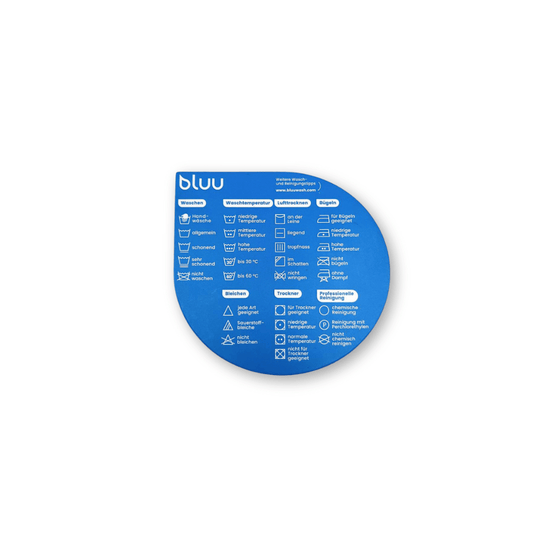 bluu Wash Guide – Magnet mit Waschsymbolen - Anania's Shop