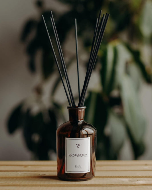 By Velcheva Raumduft Mikado Bamboo – 125 ml, Bambus, Lilie & Vanille - Anania's Shop