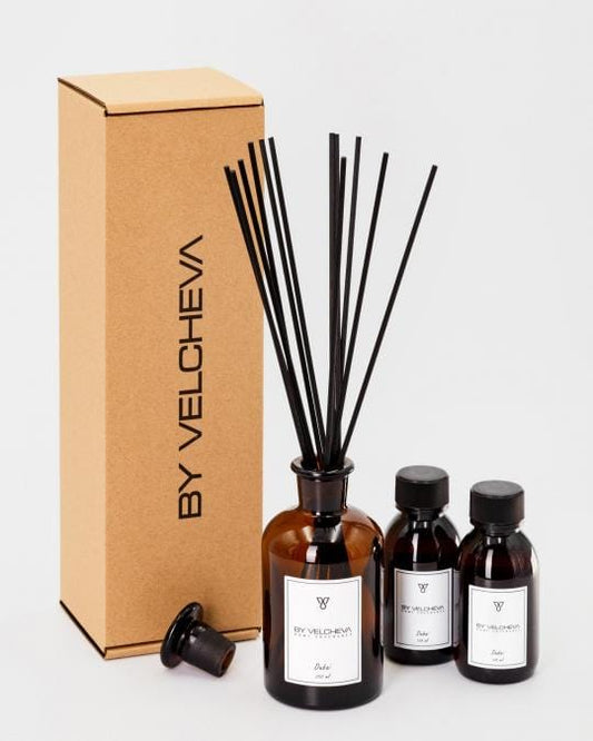 By Velcheva Raumduft Mikado New York – 125 ml, Zitrus, Iris & Moschus - Anania's Shop