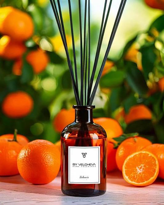 By Velcheva Raumduft Mikado Valencia – 125 ml, Zitrus, Jasmin & Moschus - Anania's Shop