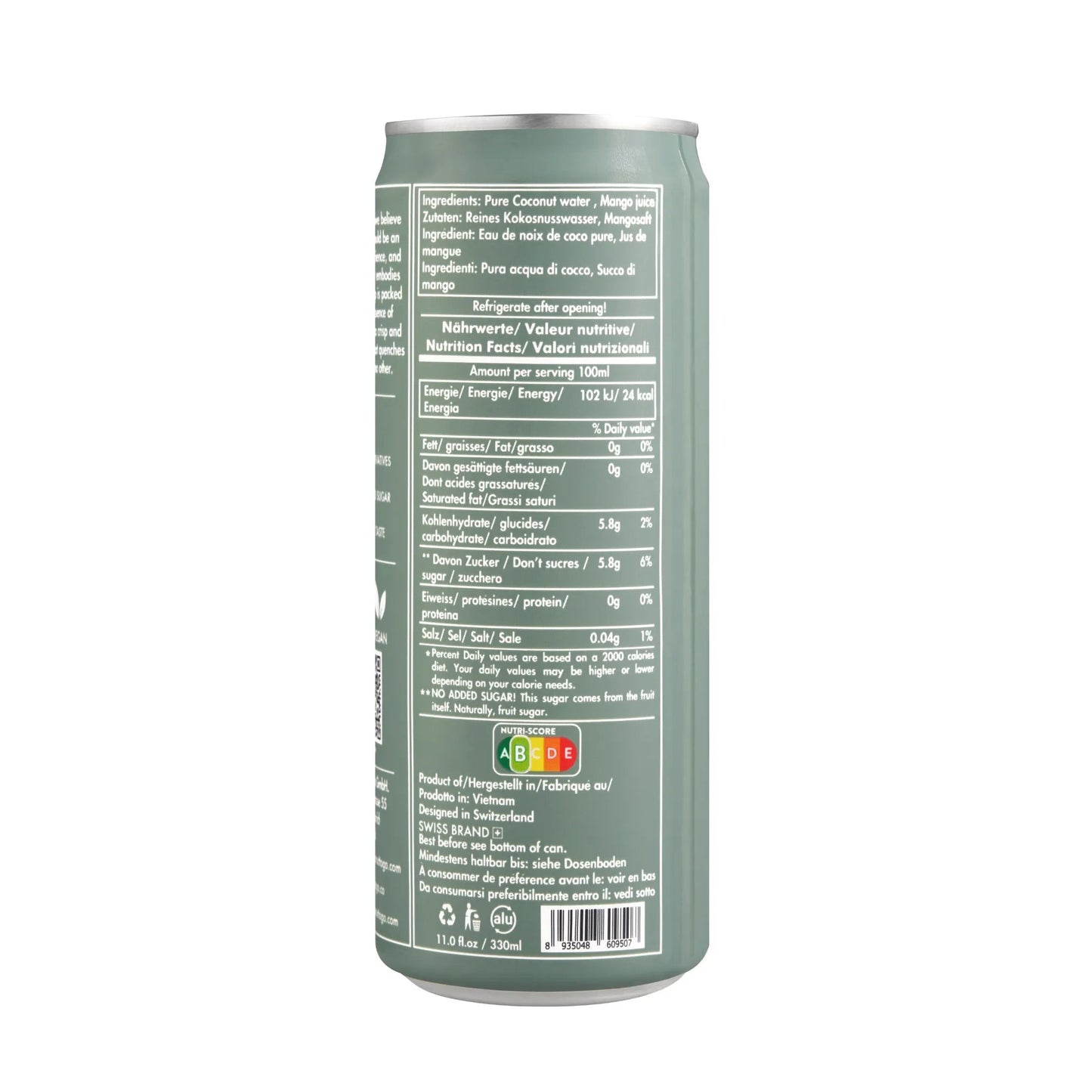 COCONUT WATER + MANGO - Anania's Shop