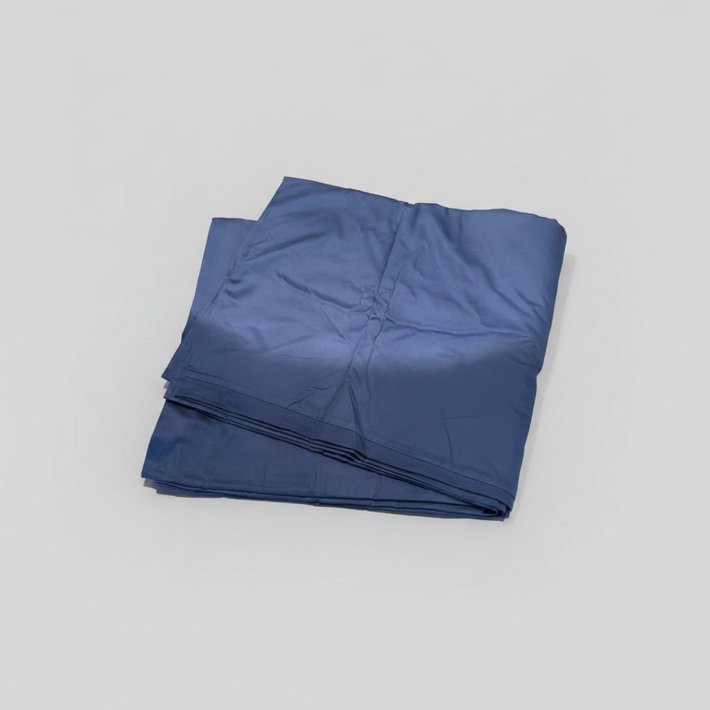 Satin Duvetbezug Blau - Anania's Shop